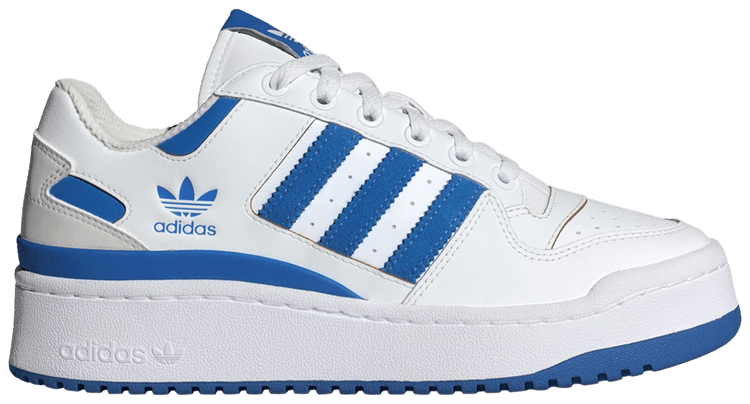 Buy Wmns Forum Bold Stripes 'White Blue Bird' - ID0564 | GOAT UK