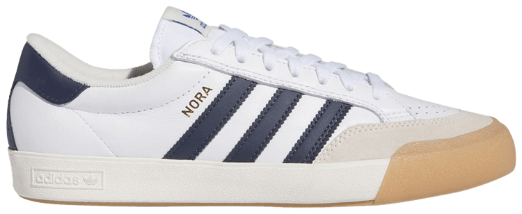 Adidas Nora White Collegiate Navy Gum