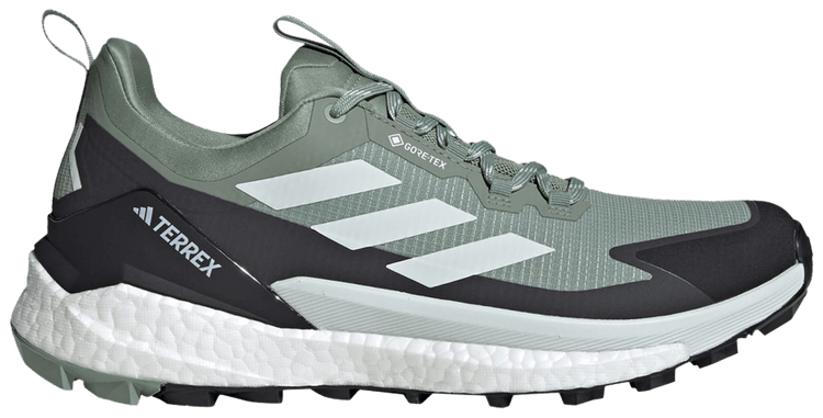 Adidas Terrex Free Hiker 20 Low GORE TEX Silver Green Crystal Jade