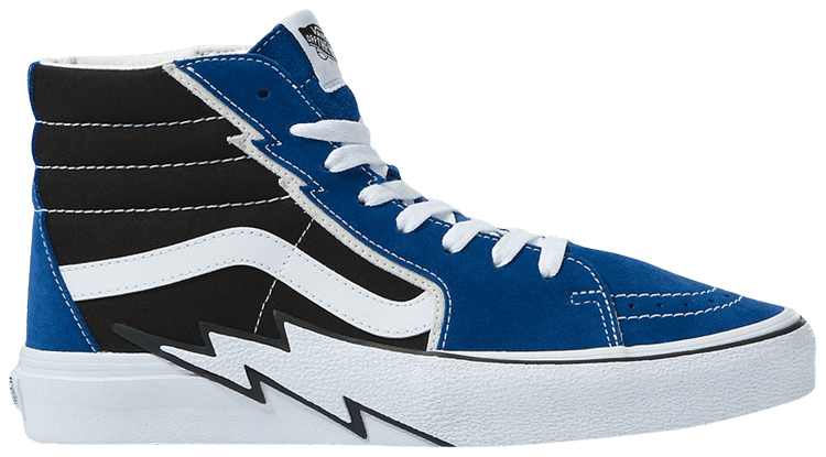 Vans sk8 hi deals true blue red