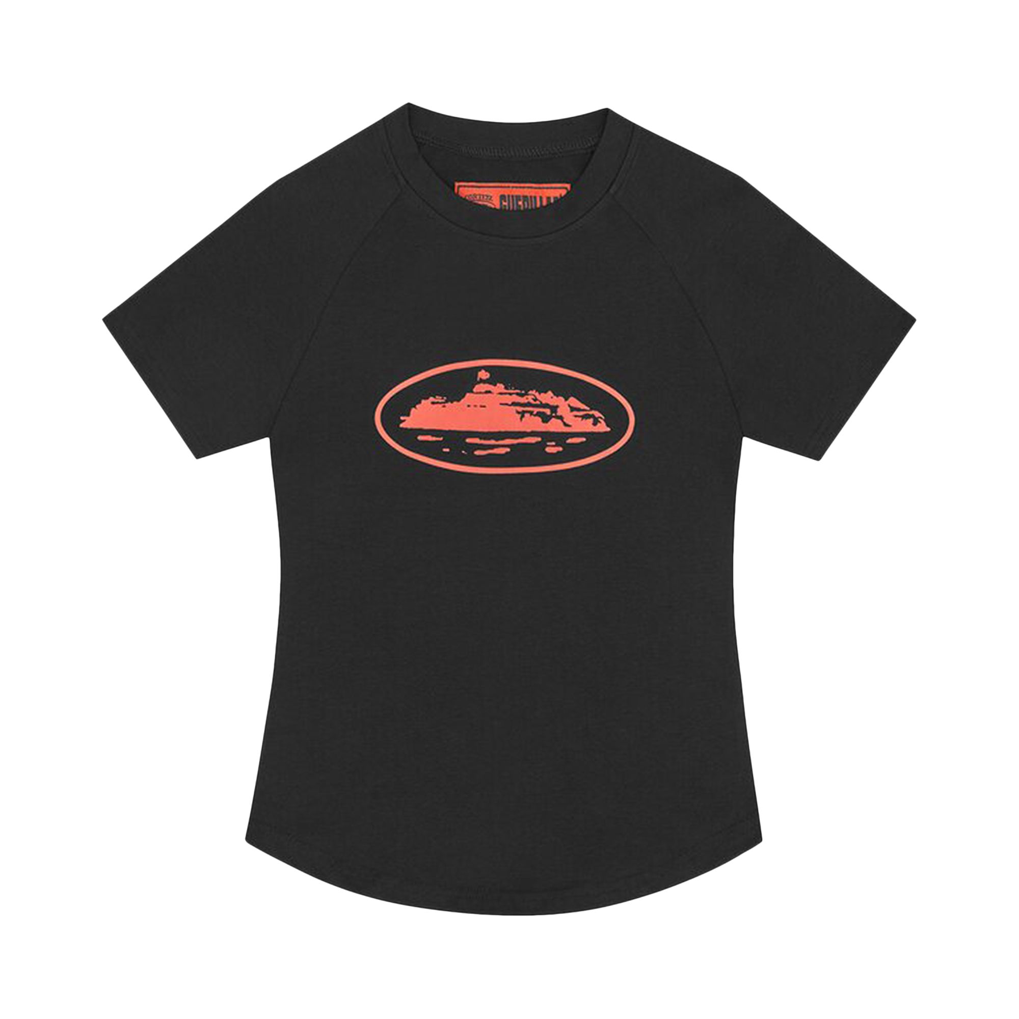 Pre-owned Corteiz Alcatraz Baby Top 'black/red' | Women's Size M
