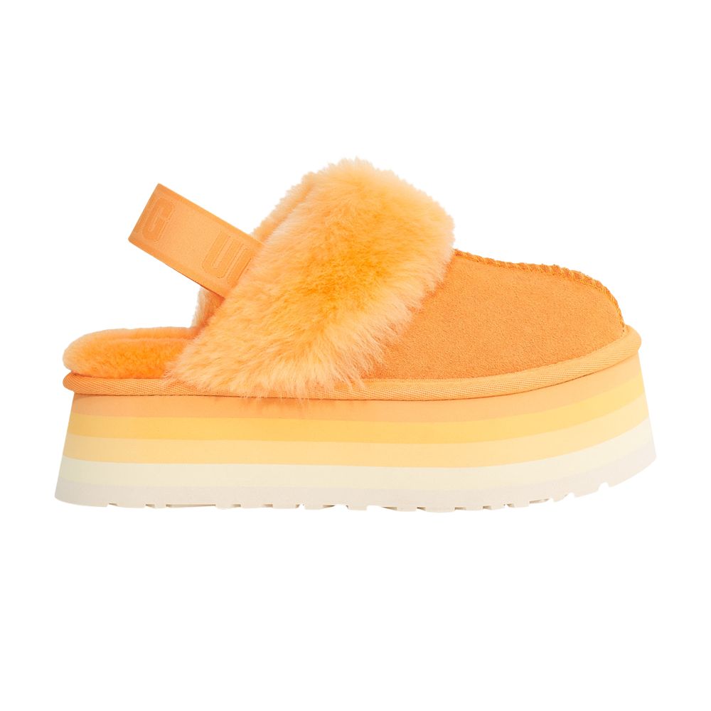 Pre-owned Ugg Wmns Funkette Slipper 'papaya Orange' | Women's Size 10