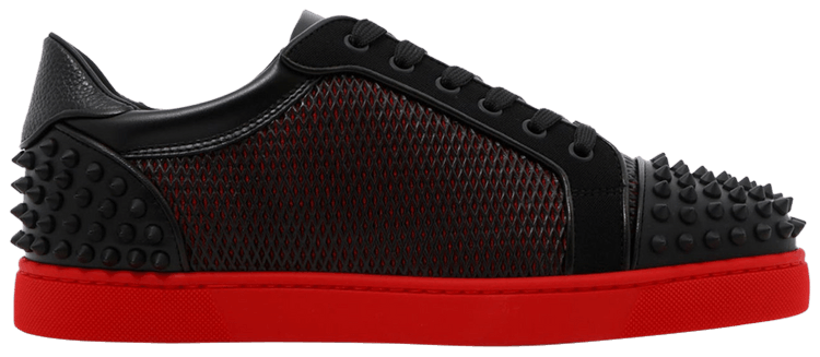 Buy Christian Louboutin Seavaste 2 Orlato Flat 'Black Red Buy Christian Louboutin Seavaste 2 Orlato Flat 'Black Red