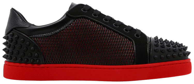 Christian Louboutin Seavaste 2 Orlato Flat 'Black Red'