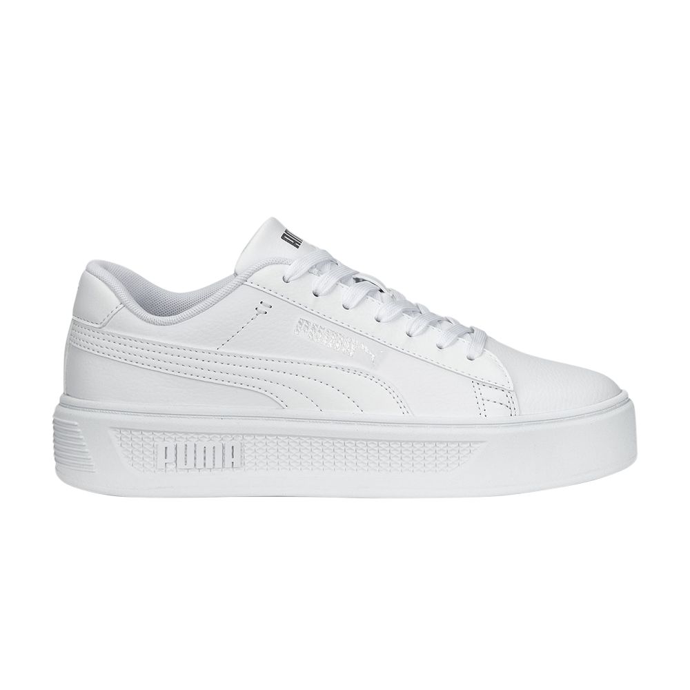 Wmns Smash Platform v3 'White Silver' - 390758-01