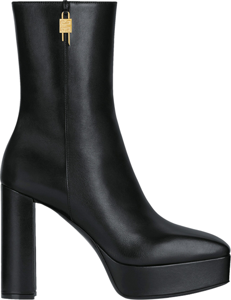 Givenchy Wmns G Lock Platform Ankle Boot 'Black'