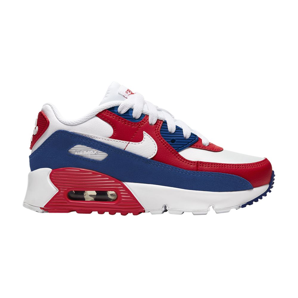 Pre-owned Nike Air Max 90 Ps 'usa' | White | Kid's Size 12
