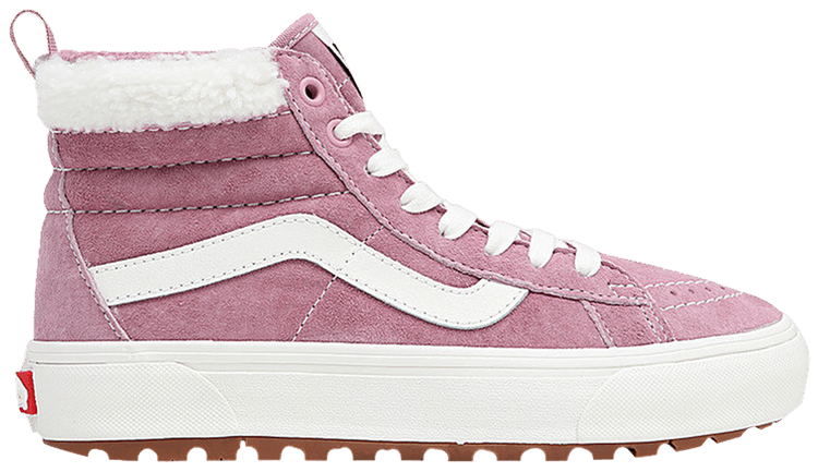 Vans Sk8 Hi MTE 1 Suede Sherpa   Lilas