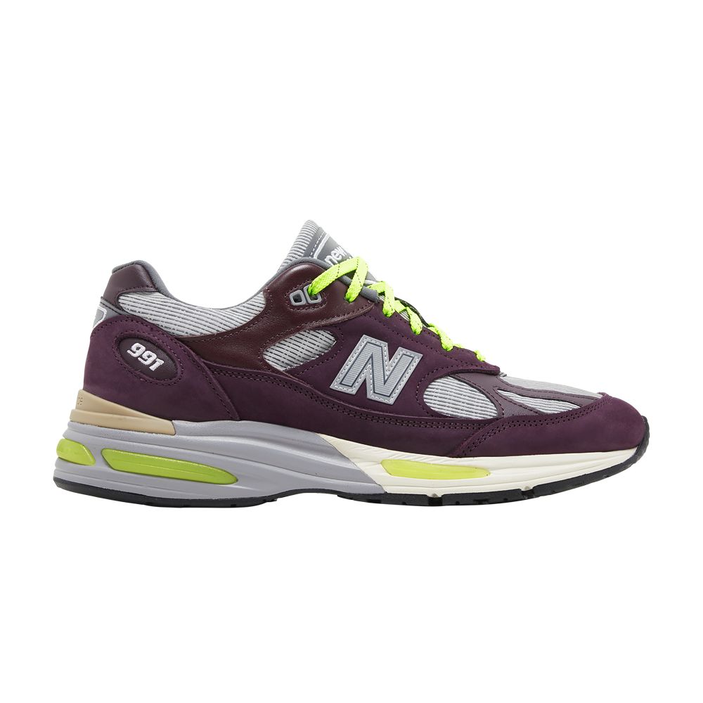 New Balance Patta x 991v2 Made in England 'Pickled Beet' | Red | Men's Size 5.5