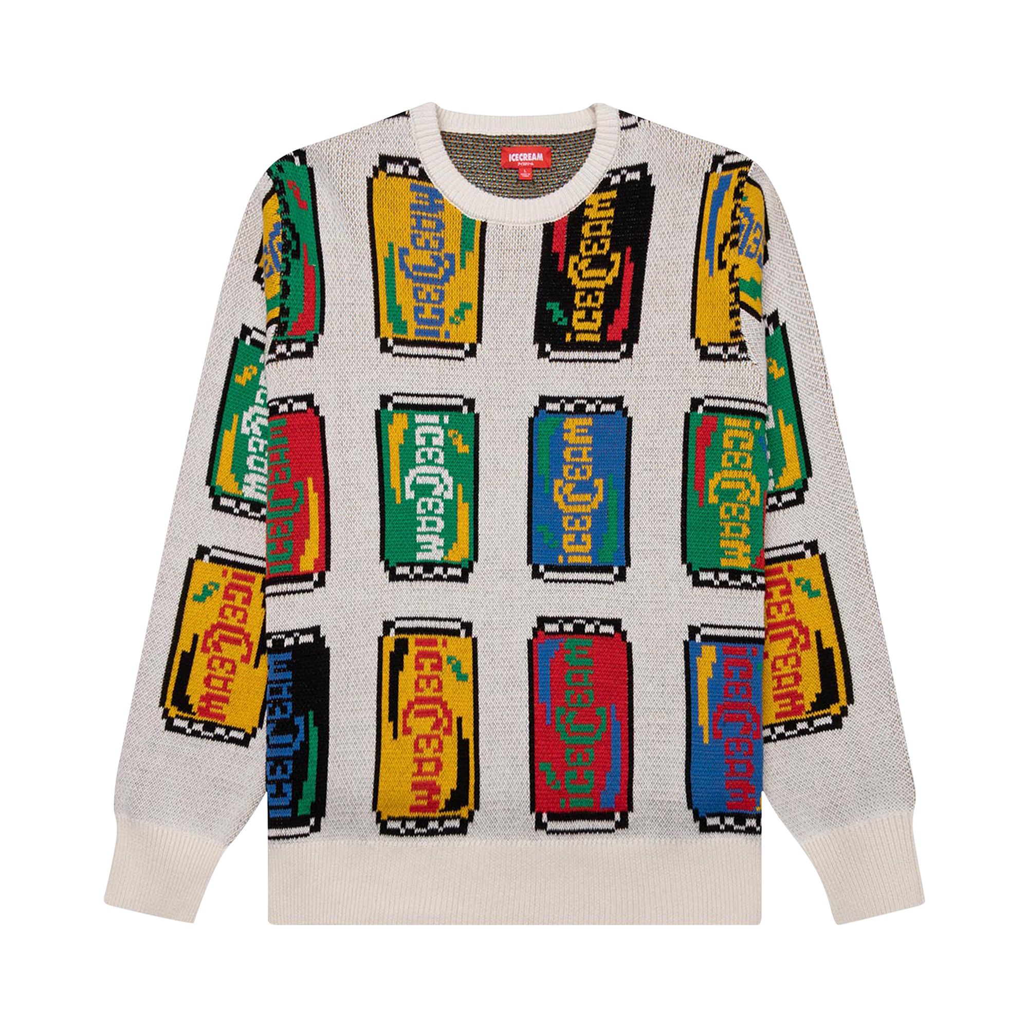 Pre-owned Icecream Lemon Lime Sweater 'whisper White' | Men's Size Xxl
