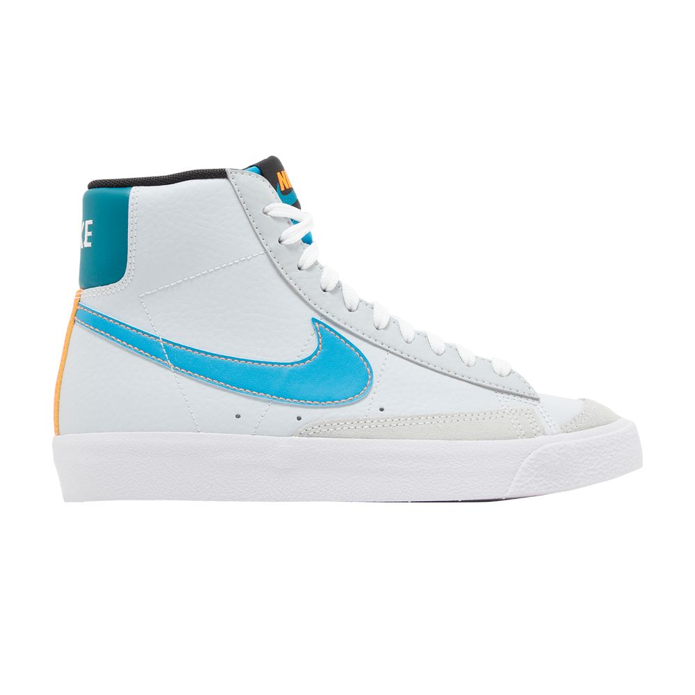 Nike Blazer Mid '77 GS 'Pure Platinum Laser Blue' | White | Kid's Size 5
