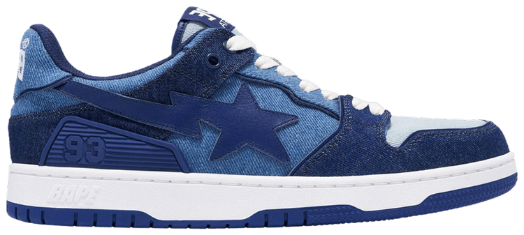 BAPE Wmns Sk8 Sta Denim