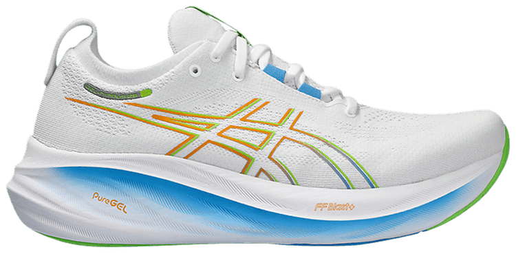 Asics Gel Nimbus 26 White Waterscape