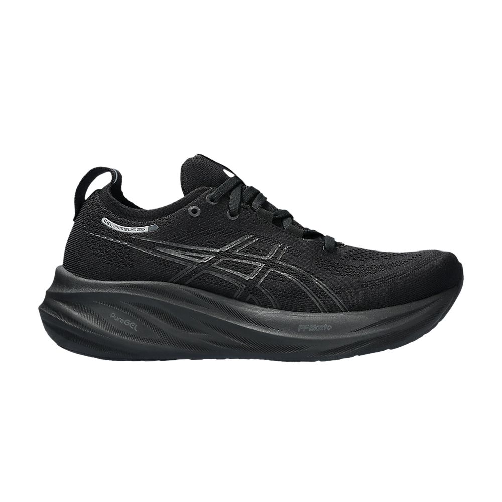 Pre-owned Asics Wmns Gel Nimbus 26 'triple Black'