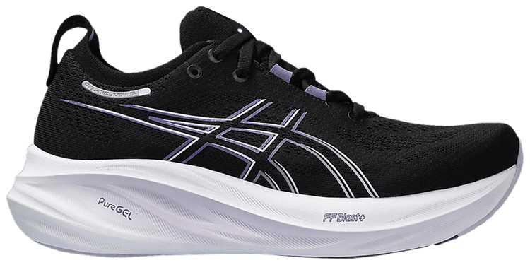 Asics Wmns Gel Nimbus 26 Black Dusty Purple