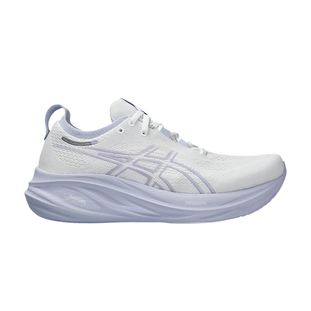 Pre-owned Asics Wmns Gel Nimbus 26 'white Fresh Air' In Purple