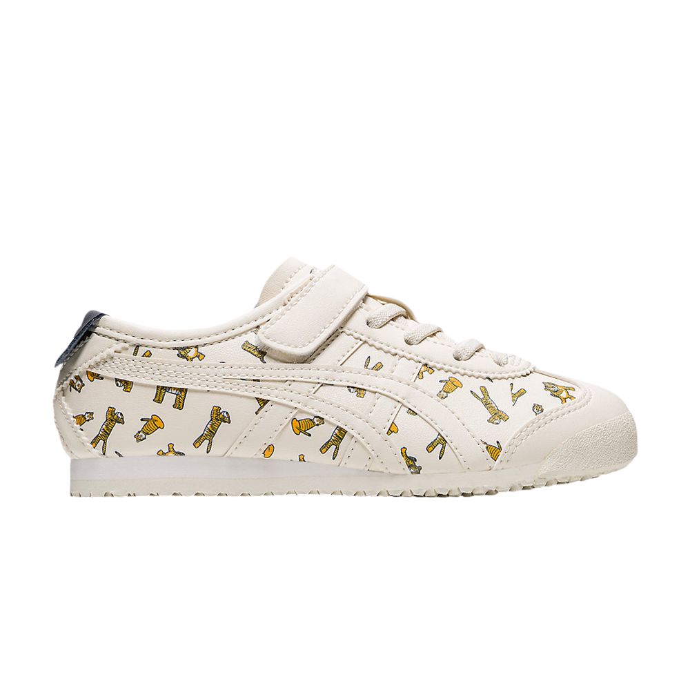Pre-owned Onitsuka Tiger Mexico 66 Ps 'all-over Tiger Print' | Cream | Kid's Size 1