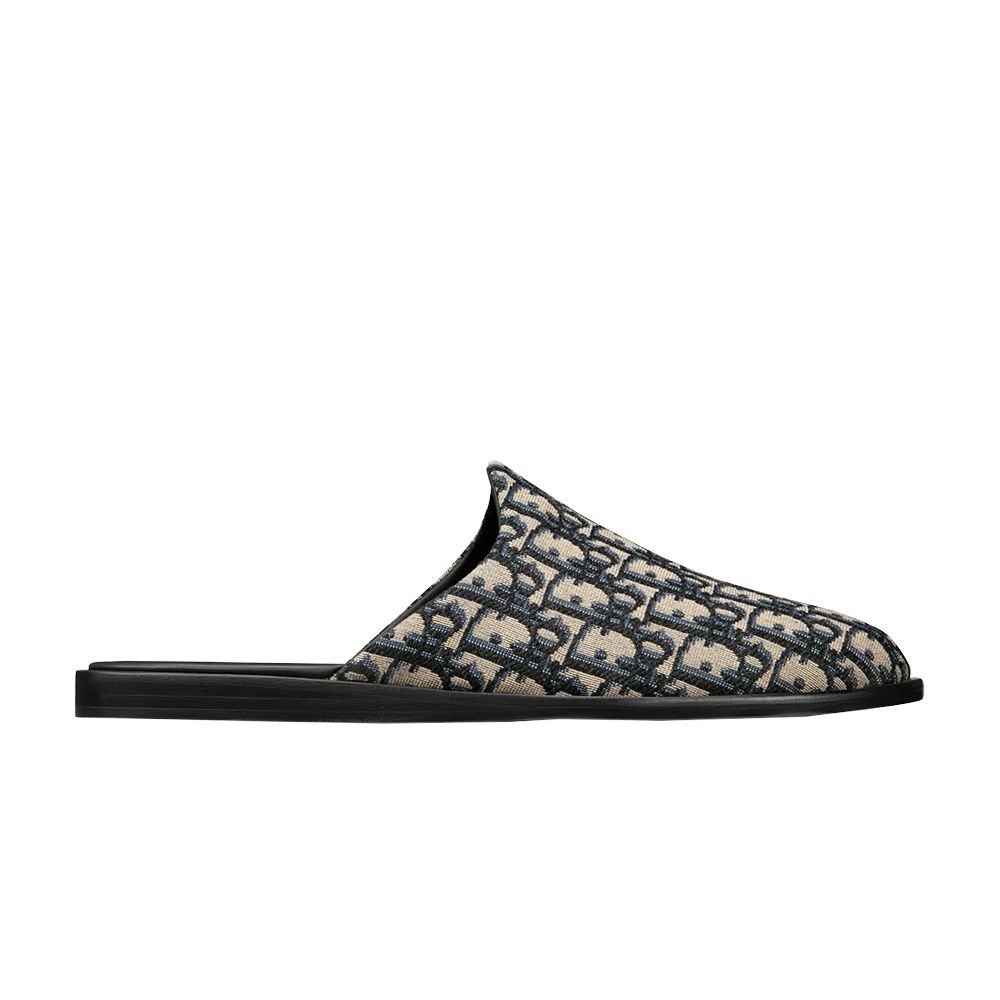 Dior Dior Indior Mule 'Dior Oblique - Beige Black' | Tan | Men's Size 37