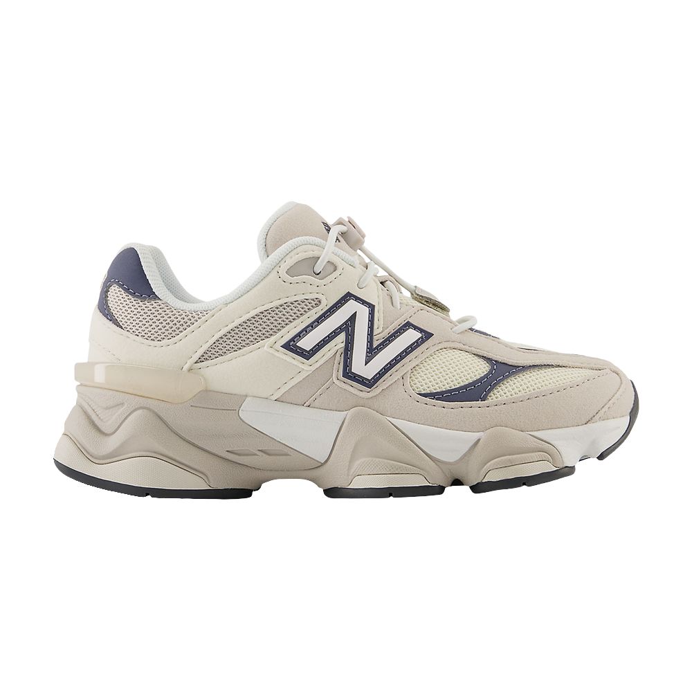 Pre-owned New Balance 9060 Little Kid 'moonrock Linen Lace Toggle' | Cream | Kid's Size 10.5