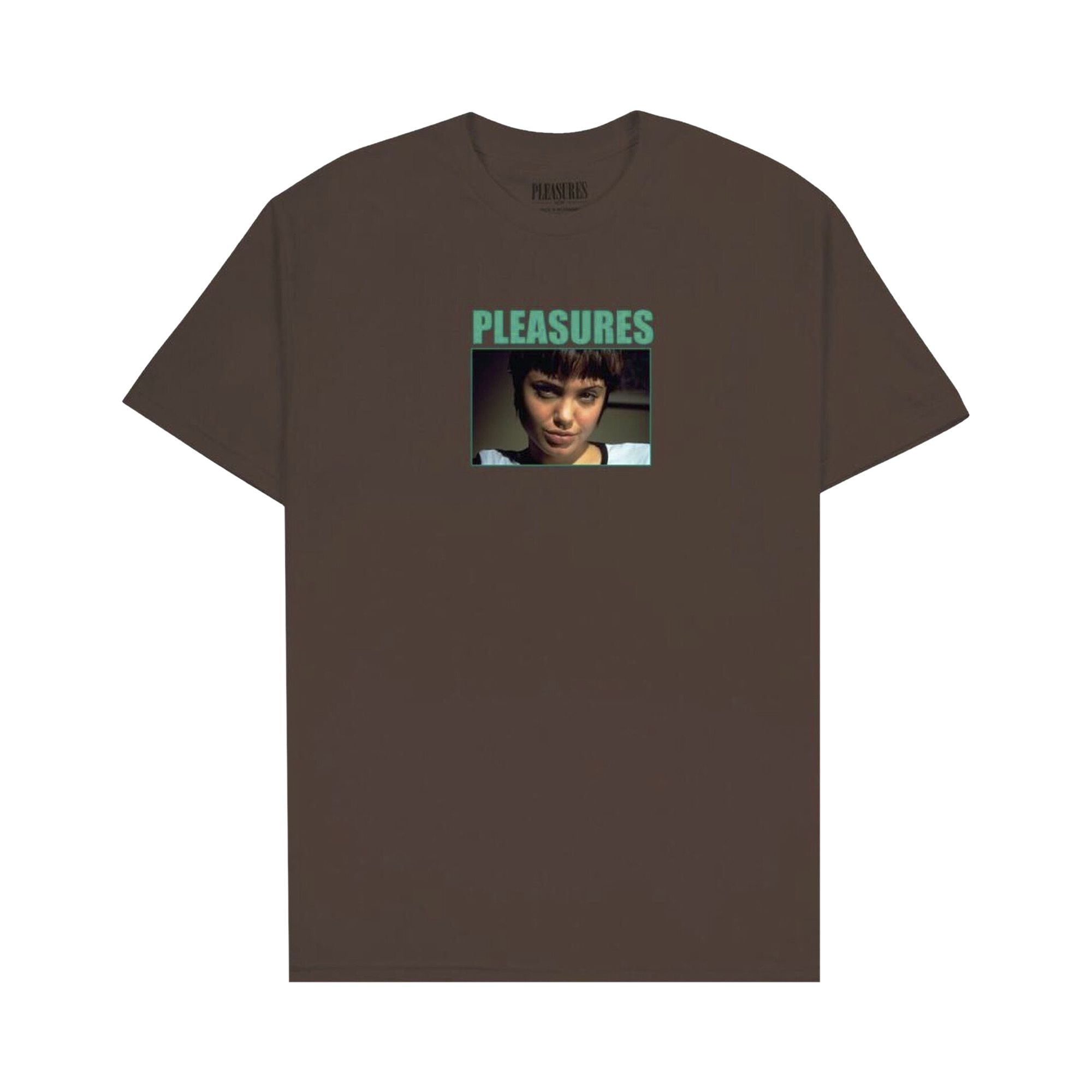 Pre-owned Pleasures Kate T-shirt 'brown' | Men's Size S
