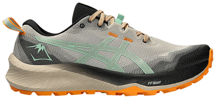 Asics Gel Trabuco 12 Feather Grey Dark Mint Koi