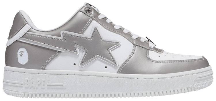 Bapesta 4 Silver