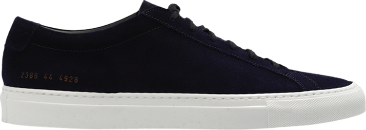 Common Projects Achilles 'Waxed Suede - Navy'