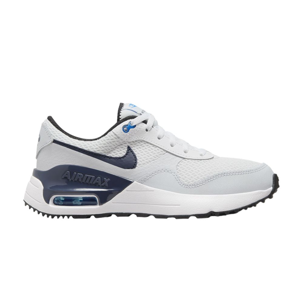 Pre-owned Nike Air Max Systm Gs 'white Thunder Blue' | Kid's Size 4