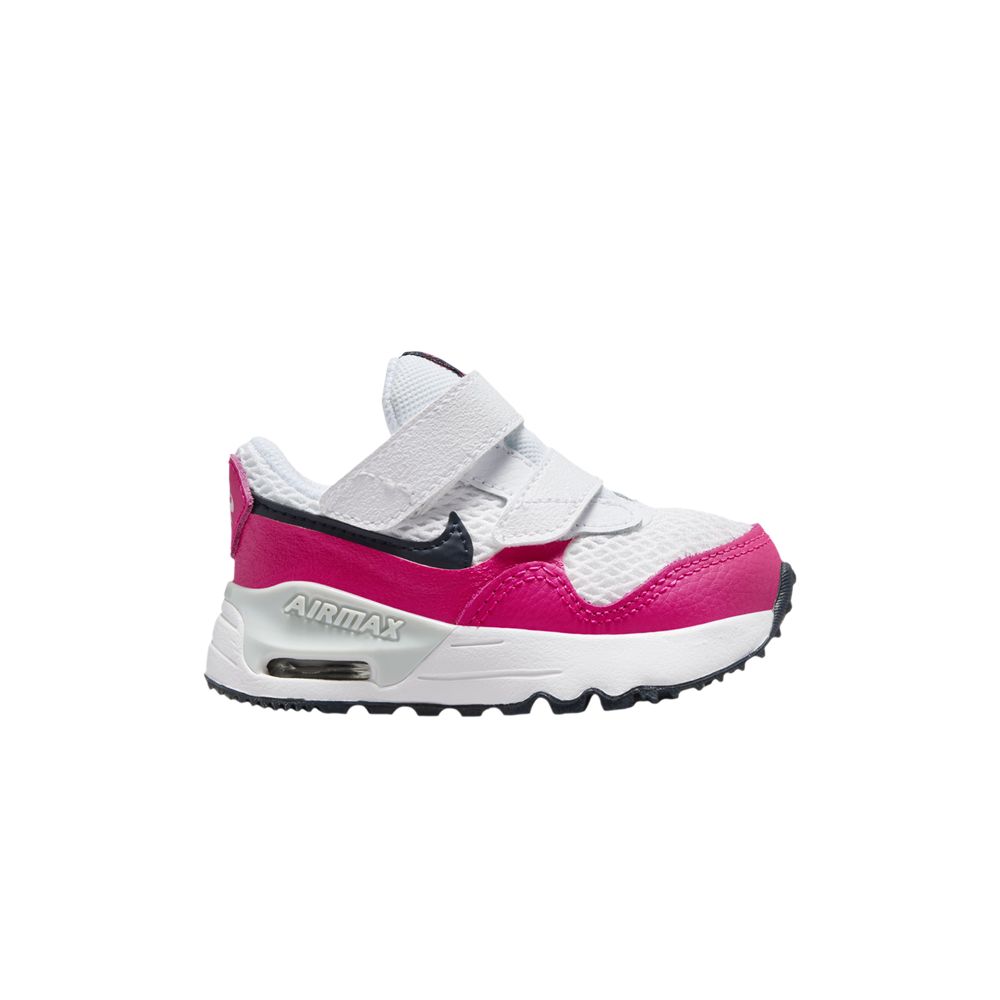 Pre-owned Nike Air Max Systm Td 'white Fierce Pink' | Infant Size 3