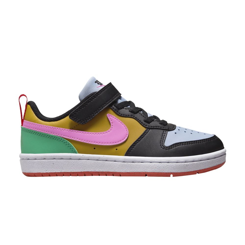 Pre-owned Nike Court Borough Low Recraft Ps 'multi-color' | Kid's Size 2