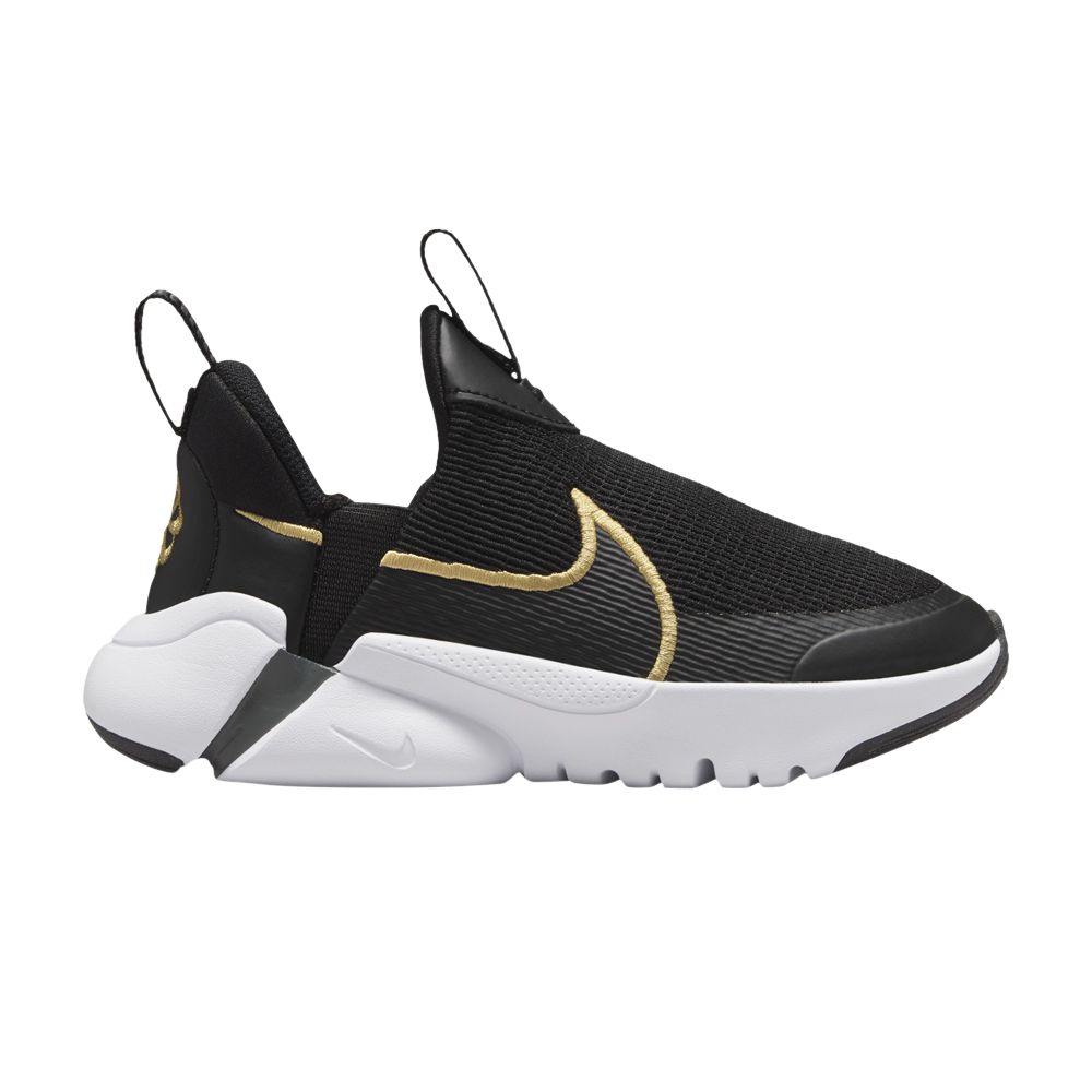 Nike Flex Plus 2 PS 'Black Metallic Gold' | Kid's Size 12.5