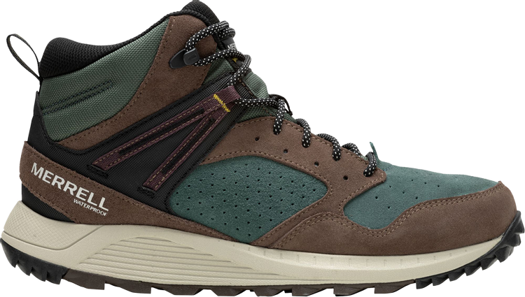 Wmns Wildwood Mid Leather Waterproof 'Forest'