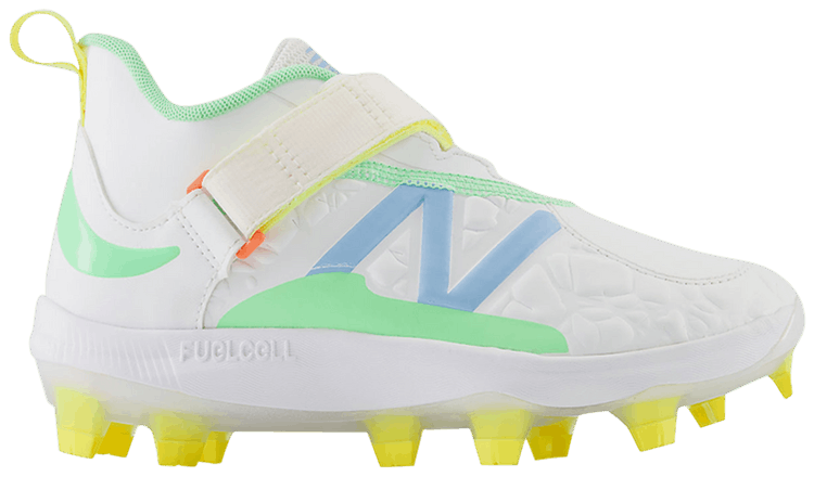 New Balance FuelCell Lindor 2 Big Kid White Cosmic Pineapple