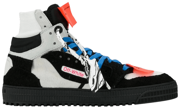 Off White Off Court 30 Black White Fur