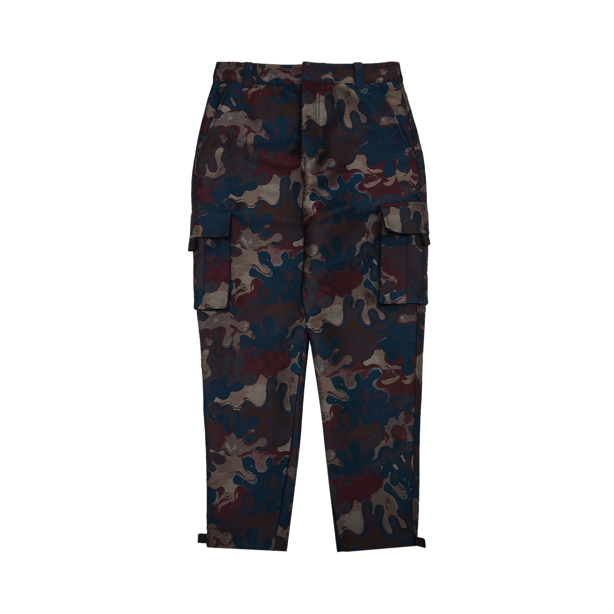 Pre-owned Dior X Peter Doig Camouflage Cargo Pants 'multicolor' | Multi-color | Men's Size 50