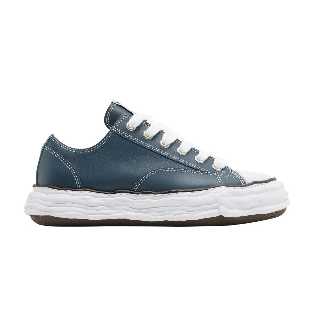 Pre-owned Miharayasuhiro Maison Mihara Yasuhiro Maison Mihara Yasuhiro Peterson Og Sole Leather Low 'blue' | Men's Size 40