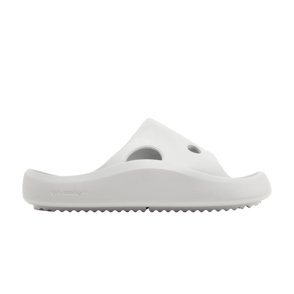 Pre-owned Off-white Meteor Padded Sliders 'light Grey' | Men's Size 43