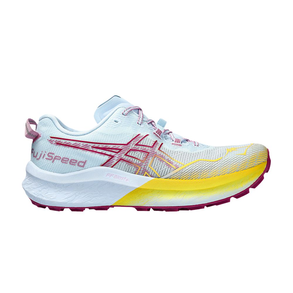 Pre-owned Asics Wmns Fuji Speed 2 'light Blue Blackberry'