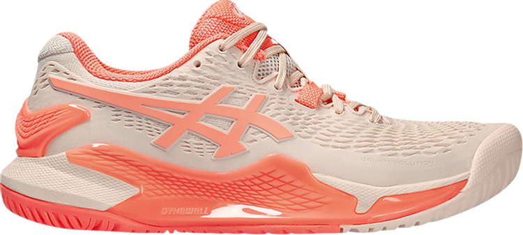Wmns Gel Resolution 9 'Pearl Pink Sun Coral'