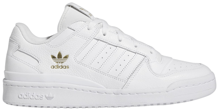 Adidas Forum Low White Gold Tumbled Leather