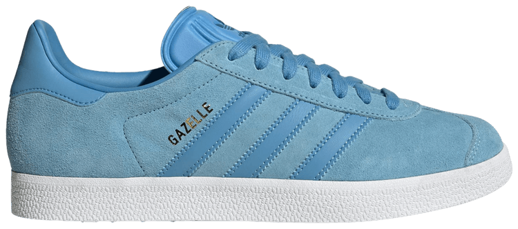 Adidas gazelle hotsell clear blue