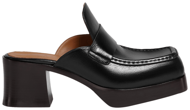 Marni Wmns Heeled Mule 'Black'