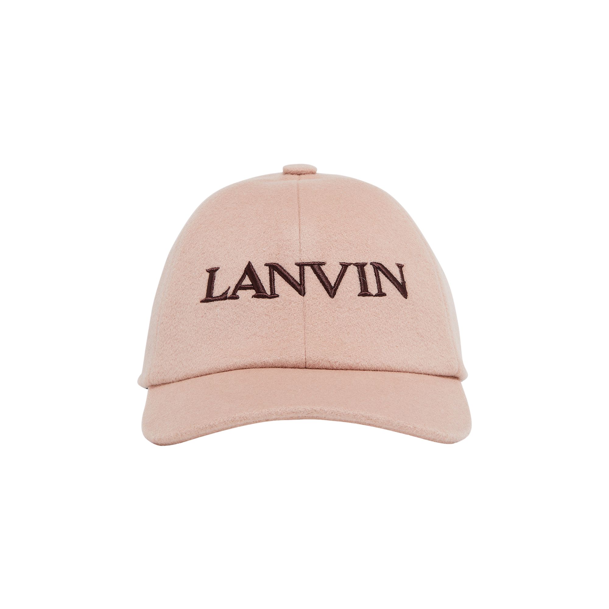 Pre-owned Lanvin Baseball Cap 'ivoire Rose' In White