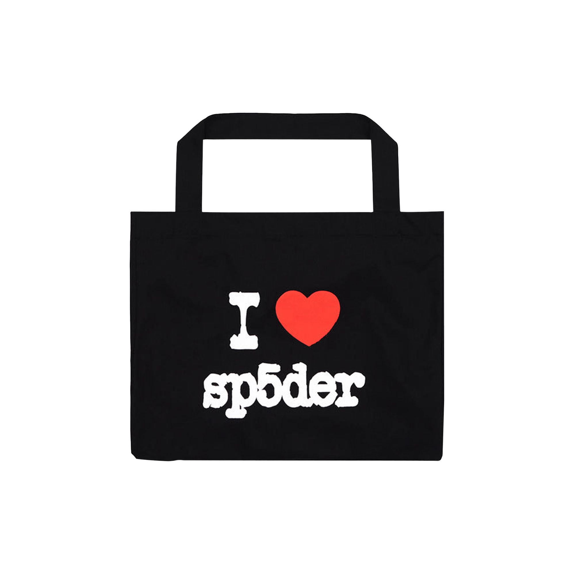Pre-owned Sp5der Souvenir Xl Tote Bag 'black' | Men's Size Onesize