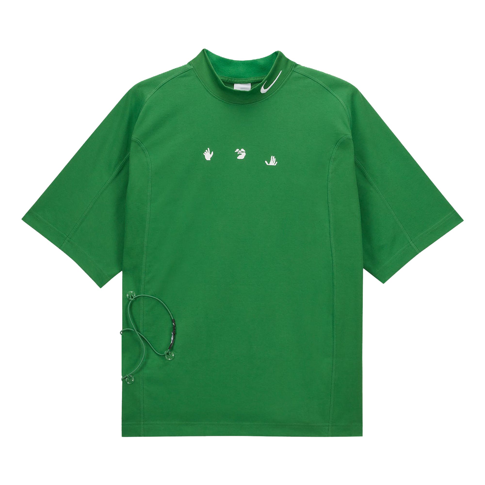 Nike x Off-White Short-Sleeve Top 'Kelly Green/White' | Men's Size XL