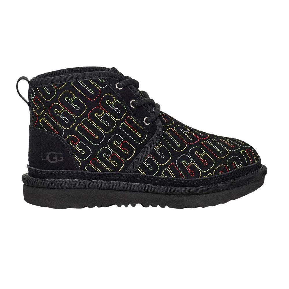 UGG Neumel II Boot Kids 'Graphic Stitch - Black' | Kid's Size 3