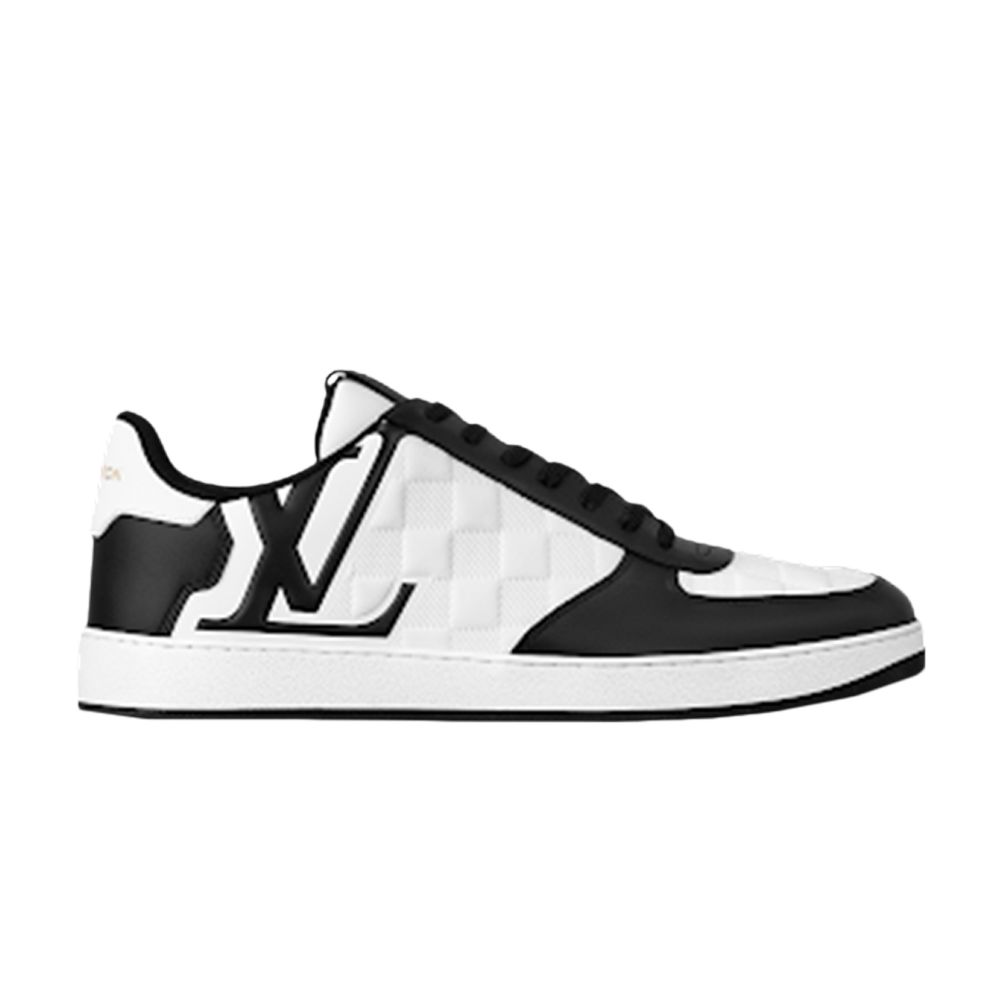 Louis Vuitton Rivoli Sneaker 'Embossed Damier - Black White' - 1ABFDX