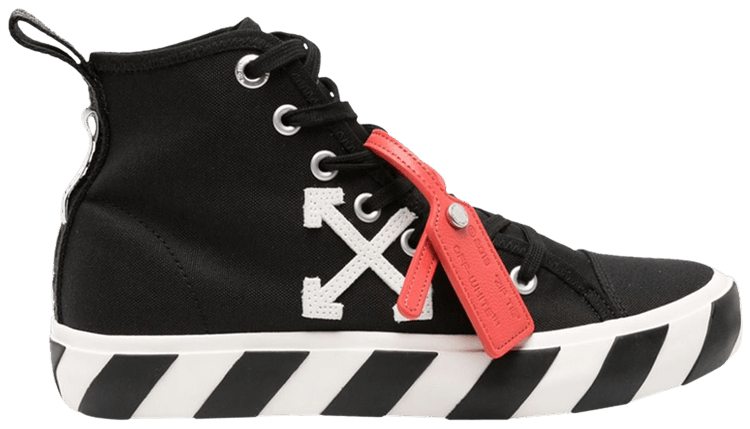 Off White Vulc Sneaker Mid Black White 2023