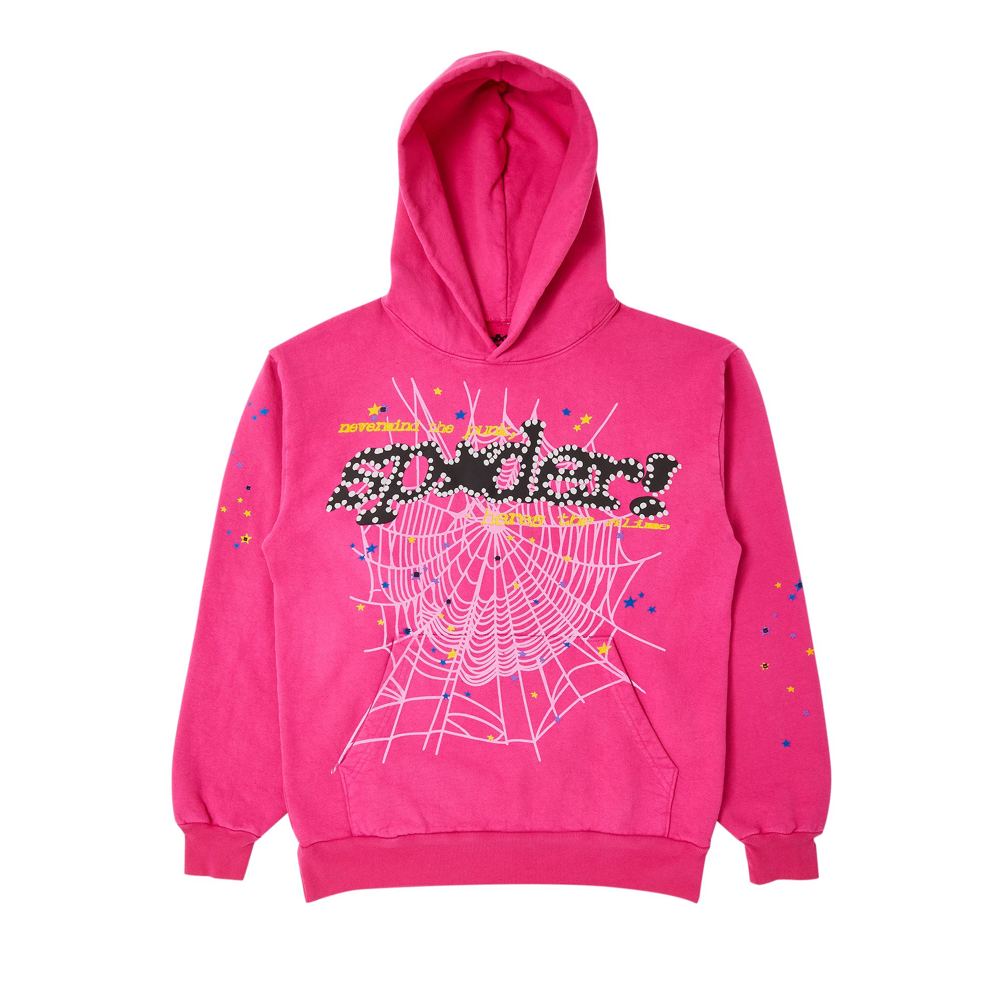 Sp5der P*nk V2 Hoodie 'Pink' | Men's Size XL