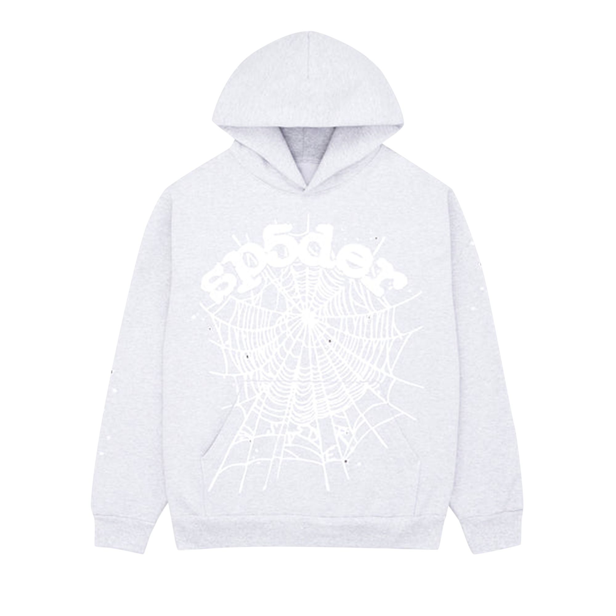 Sp5der OG Web Hoodie 'Heather Grey' | Men's Size S